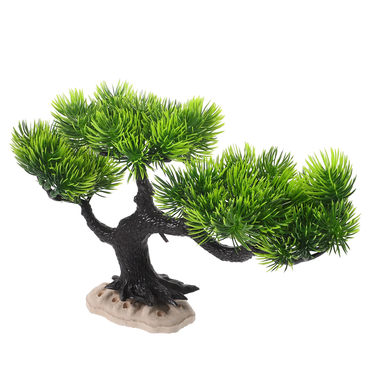 

Realistic Aquarium Plant Decoration Artificial Fish Tank Plastic Simulation Water Grass for Reptile Terrarium Landscape