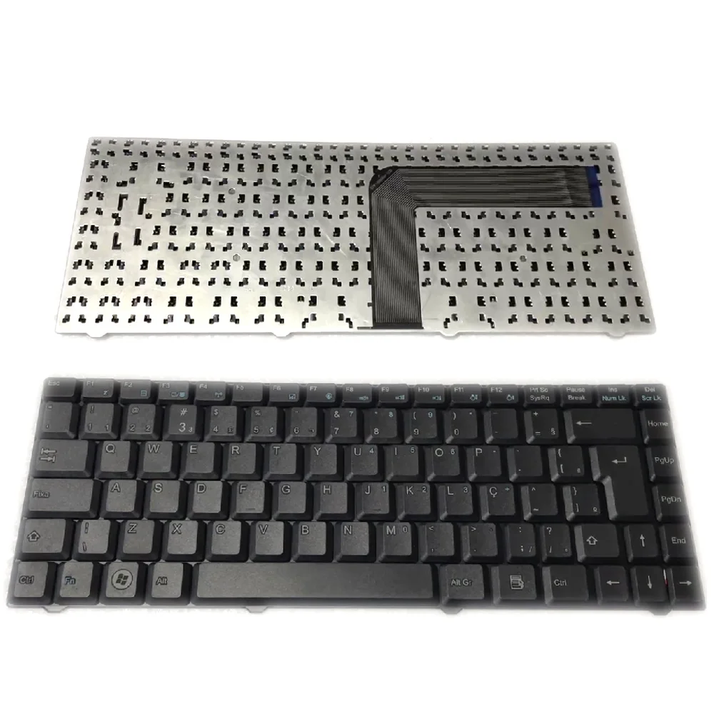 New Laptop Keyboard for CCE MP-05698PA-F511, 82R-A14101-4211 Black Brazil Version