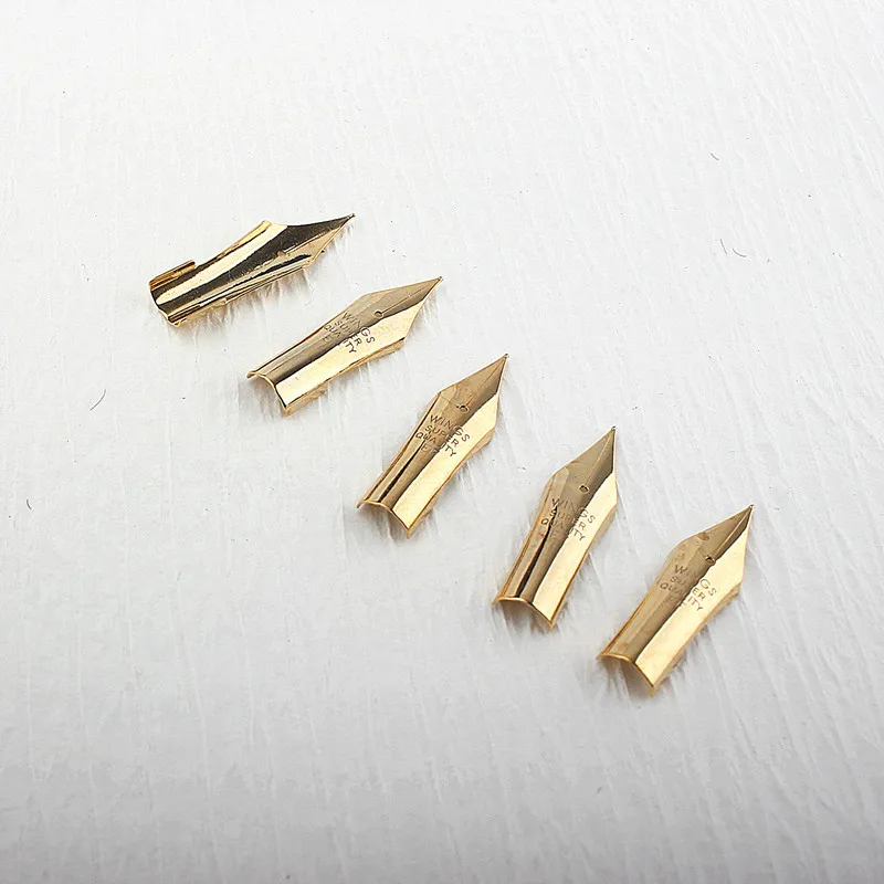 5pcs High Quality Fountain Pen Nib Stainless Steel EF F Standard Stationery Office School Supplies
