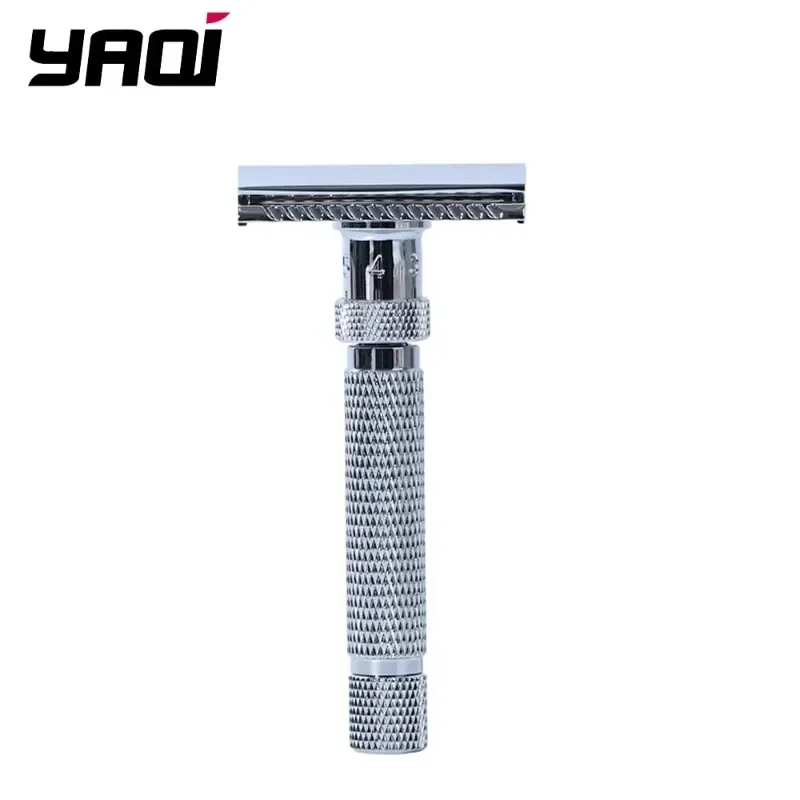 2026 Professional Beard Shaver Safety Razor Flash Sale Yaqi Adjustable The Final Cut Chrome Color mens