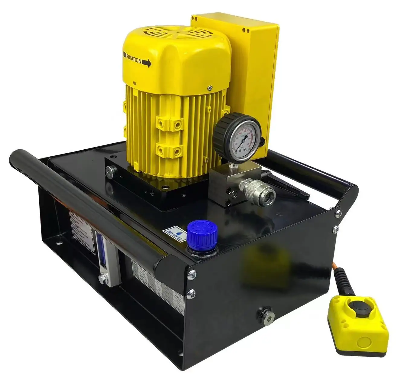KHE-5SM 700 Bar/10000psi Single Acting Two Stage Electric Hydraulic Pump Power Station
