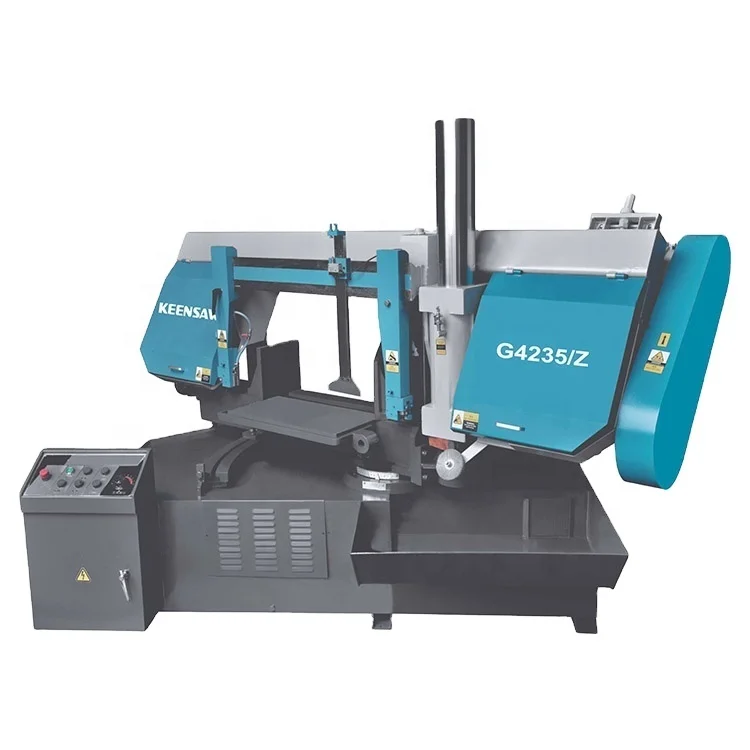 Serra de fita horizontal com 45 graus Rotary Band Saw, ângulo de corte Hine, G4235/Z, qualidade CE CHINA, fábrica