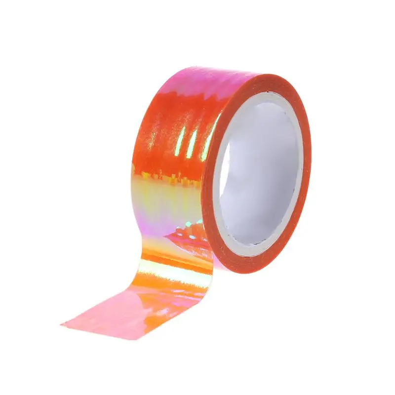 Y1UB Glitzer- und Glitzer-Washi-Tape, DIY-Klebeband, Abdeckband, Schulbedarf, 15 mm x 5 m