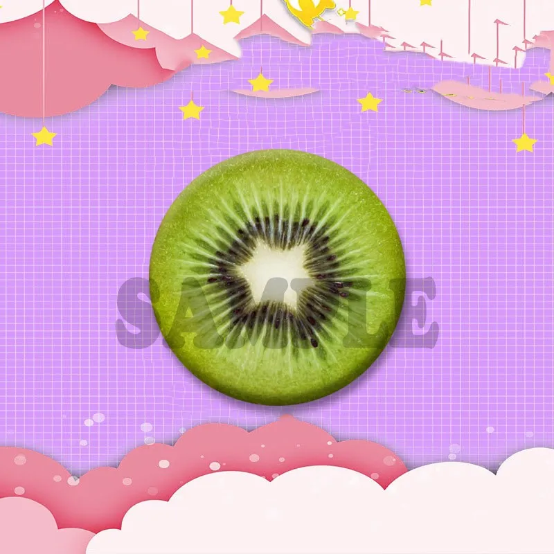 Niedliche Lustige Obst-Querschnitt-Brosche Erdbeere Tomate Cartoon-Anstecknadel Taschen- und Schuh-Ornamente Handgemachter Schmuck Accessoires Geschenk – Detail 14