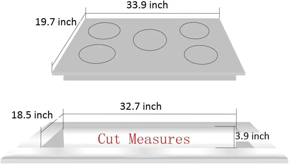 Cooktop Dual Fuel Sealed 5 Burners Stainless Steel  Cooktop Drop-In Hob DK258-A01 Gas Cooker