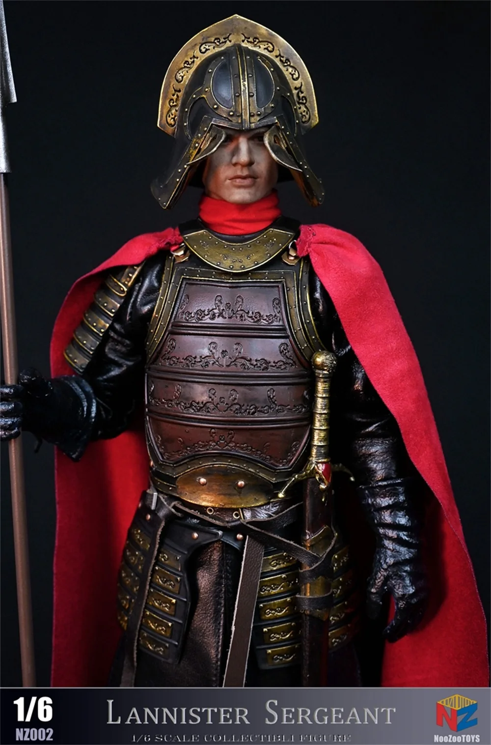 1/6th NOOZOOTOYS NZ002 Vintage Lannister brighter Warrior Action Figure mobile Set completo modello per fan da collezione