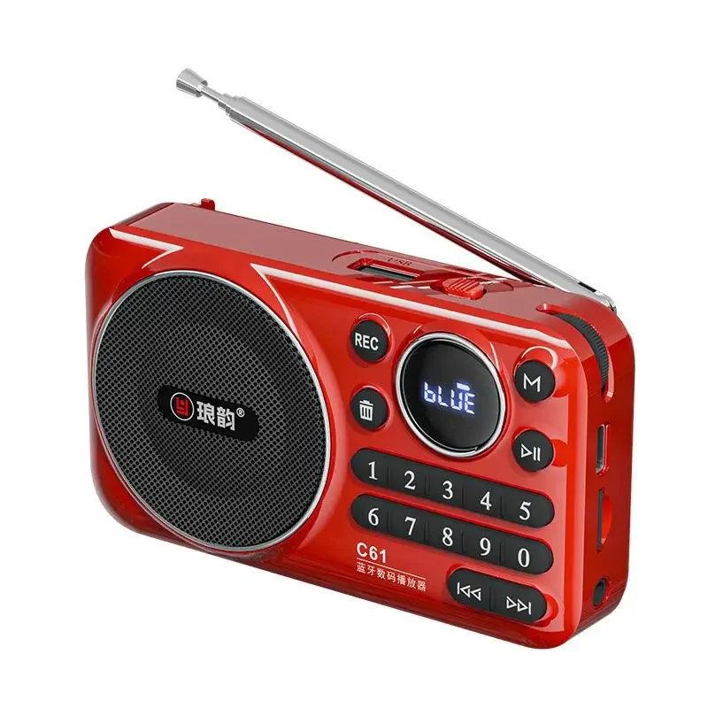Mini Radio FM extérieure Portable sans fil Bluetooth haut-parleur chanson numérique dispositif De commande Camping en plein air TF/USB Caixa De Som