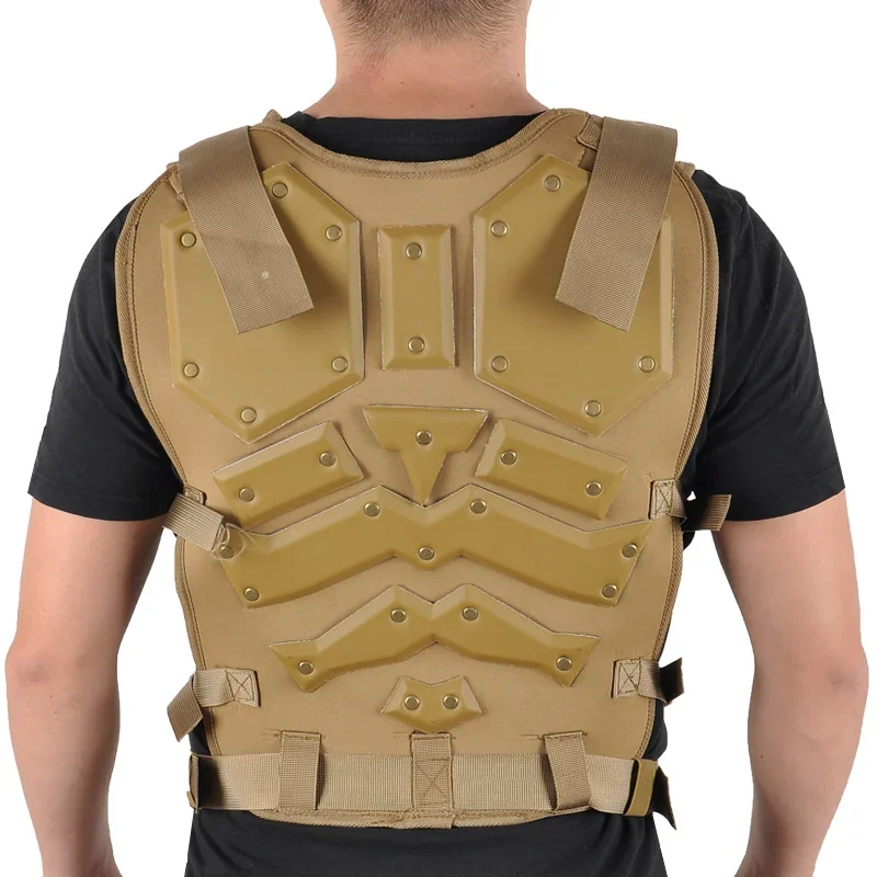 Novo Multi-funcional Unisex Militar Outdoor Segurança Esportes Treinamento Físico Self Defense Protective PE Amor Tactical Vest