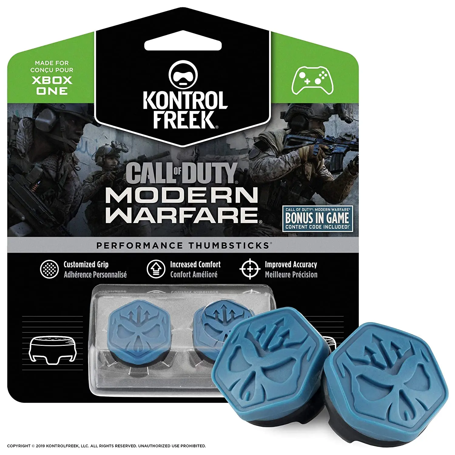 Kontrol Freek FPS Freek Galaxy Performance Thumb Grip Caps Silicone Analog Stick Caps Cover for Xbox Series S/X Controller