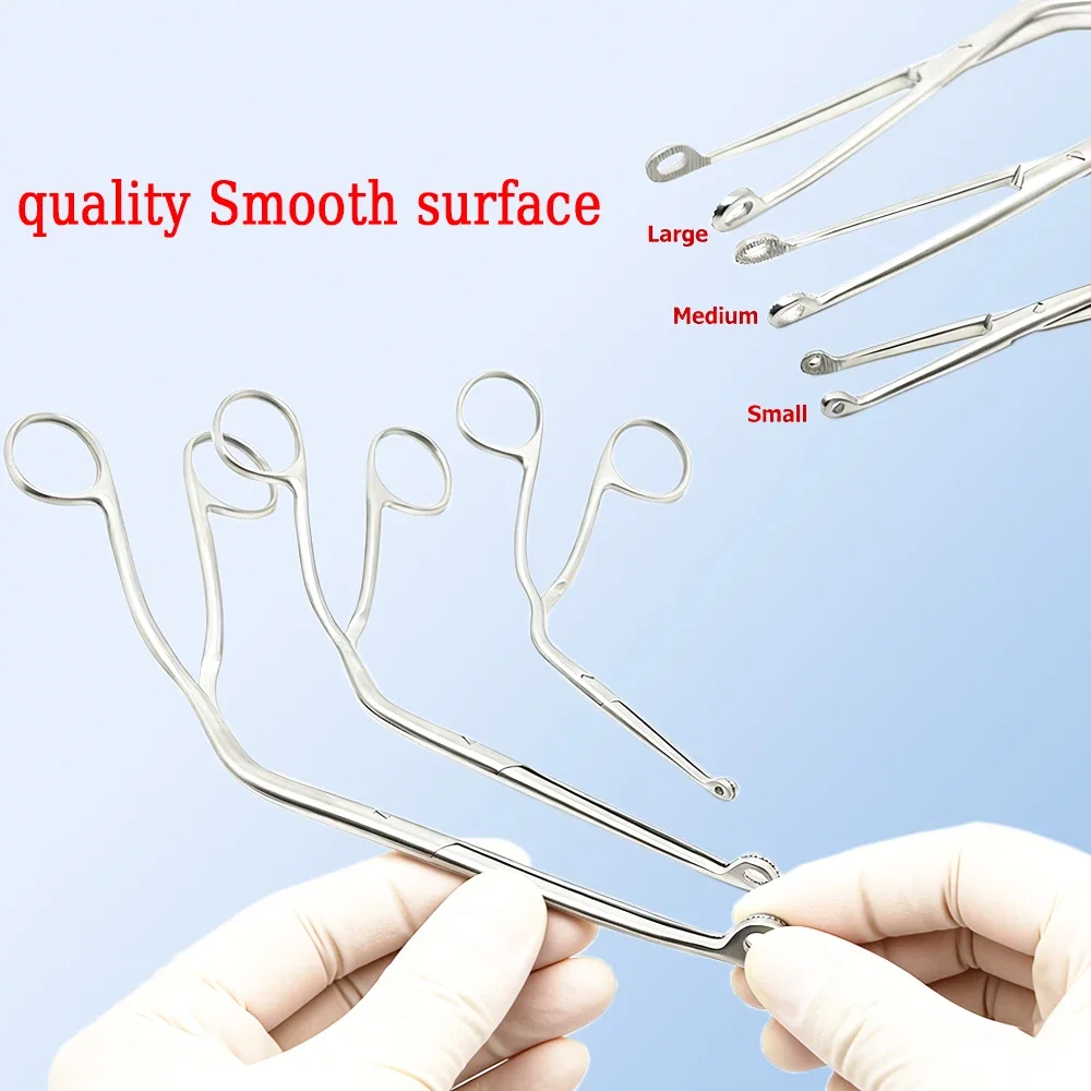 

Stainless Steel Magill Forceps and Laryngeal Pliers Durable Surgical Instruments for Medical Procedures Doctors Tools