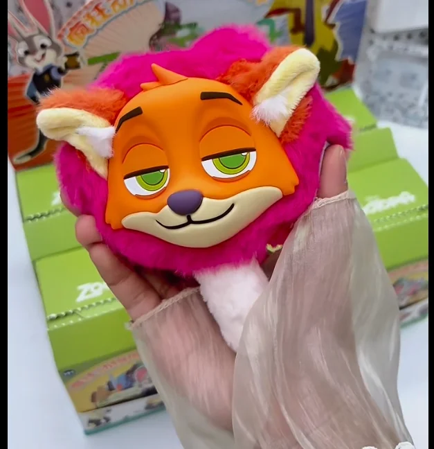 

Зверополис слепая коробка милый Ник Джуди фигурку Zootopia плюшевая кукла загадочная коробка аниме фигурки мультфильм коллекция модель игрушки подарок