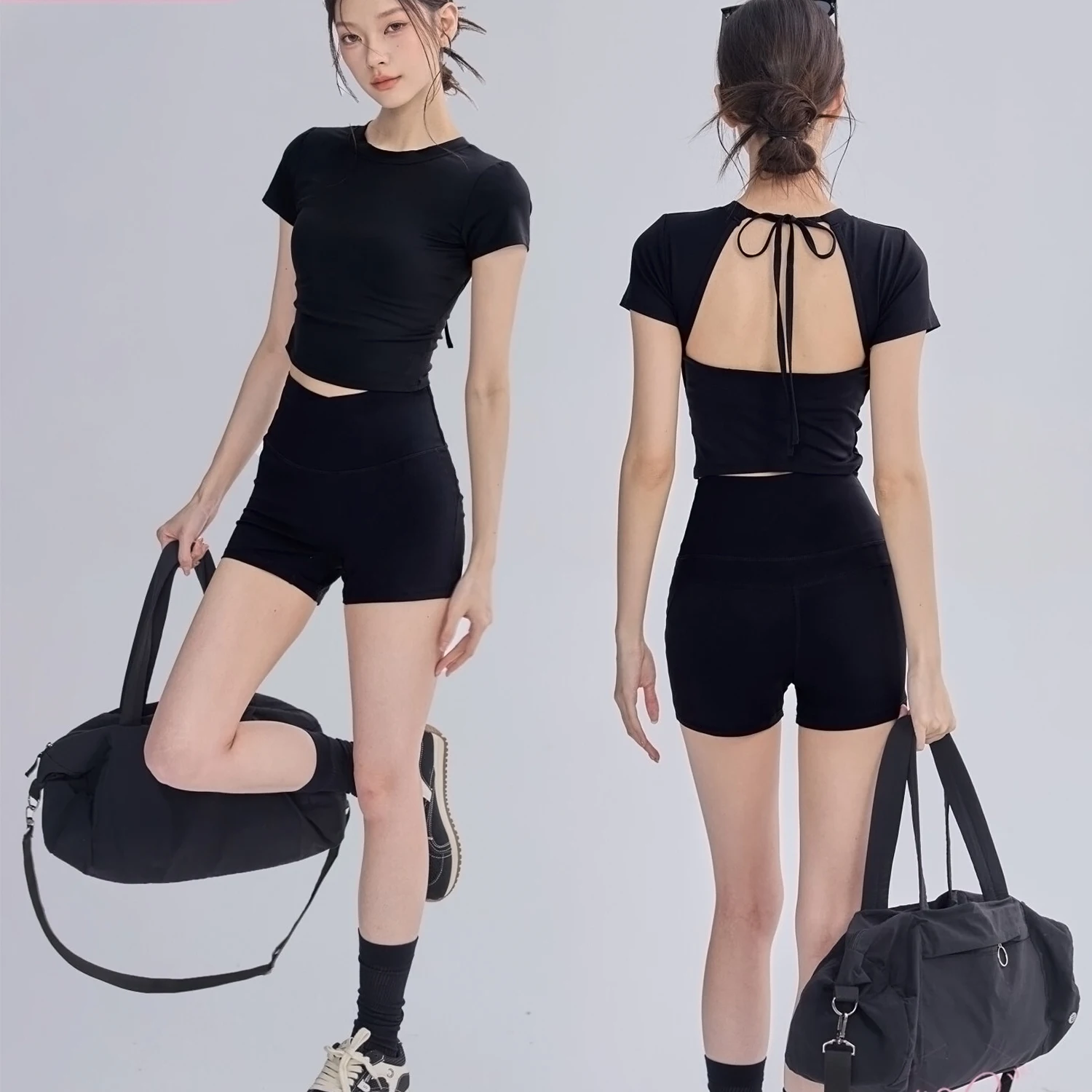 Women's Beauty Back Gym Shirts Padded Long Sleeve Yoga Shirt Blouse Pilates Shirt Sports Top Fitness Gym Running Workout T-Shirt