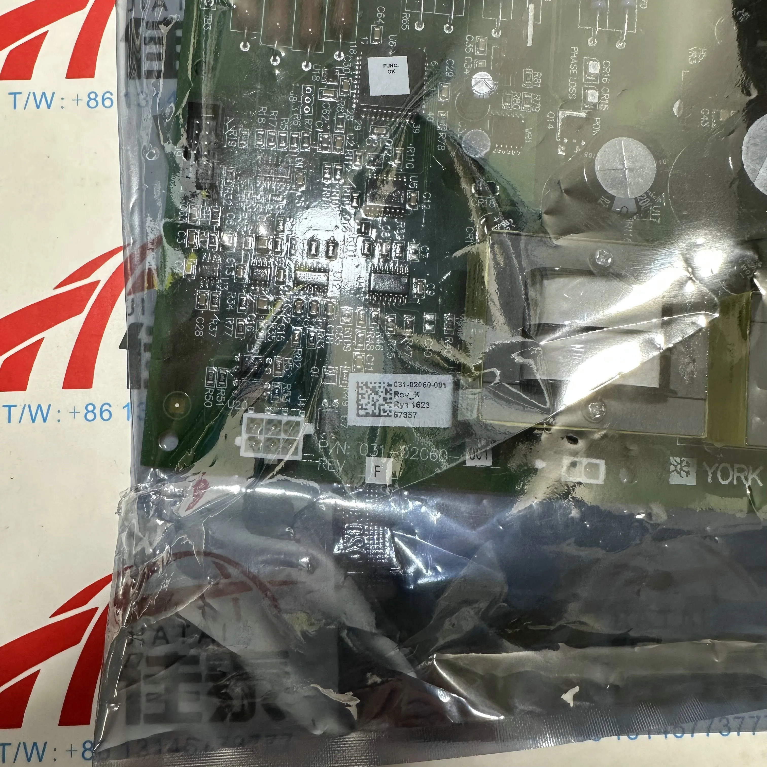 Picture 3: Controls 031-02060-001 SCR Trigger Board, 60 Hz, Variable Speed Drive Renewal Part.