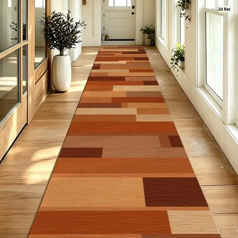 1 Piece Woodgrain Style Carpet, Soft and Comfortable, all Seasons, easy to Care, home Decor, Bedroom Decor, living room Decor, Autumn, Winter