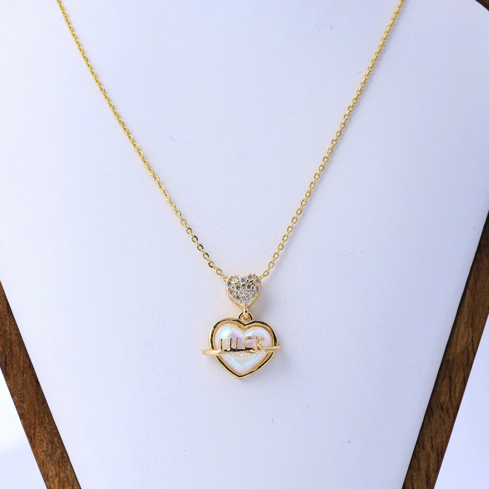 قلادة جميلة للنساء - سلسلة الترقوة المصنوعة من الفولاذ التيتانيوم، قلادة صيفية فاخرة، هدية متعددة الاستخدامات وخفيفة الوزن، مقاومة للبهتان