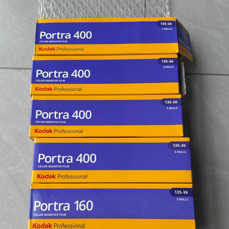 In Stock 1/2/3/5/10 Roll Kodak Portra 400 35mm Professional ISO 400 135 Negative Film c41 Process Mvp Camera (Expiration: 2027)