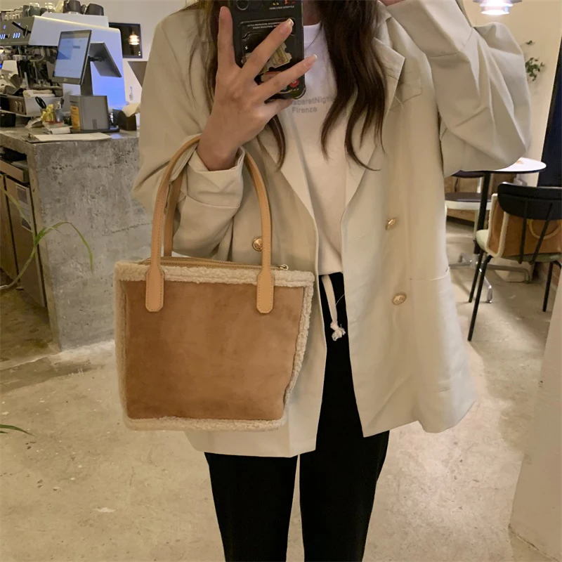 Shoulder Bags Women Leather Korean Fashion Large Capacity Luxury Office Lady Handbags Elegant All-match Tote Bag High Street