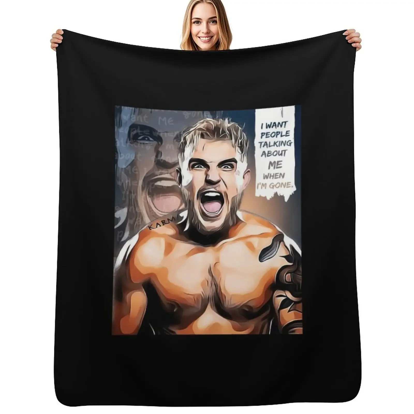 

Jake Paul Vs Naysayers Throw Blanket for winter Blankets For Baby Quilt Flannel Fabric Blanket