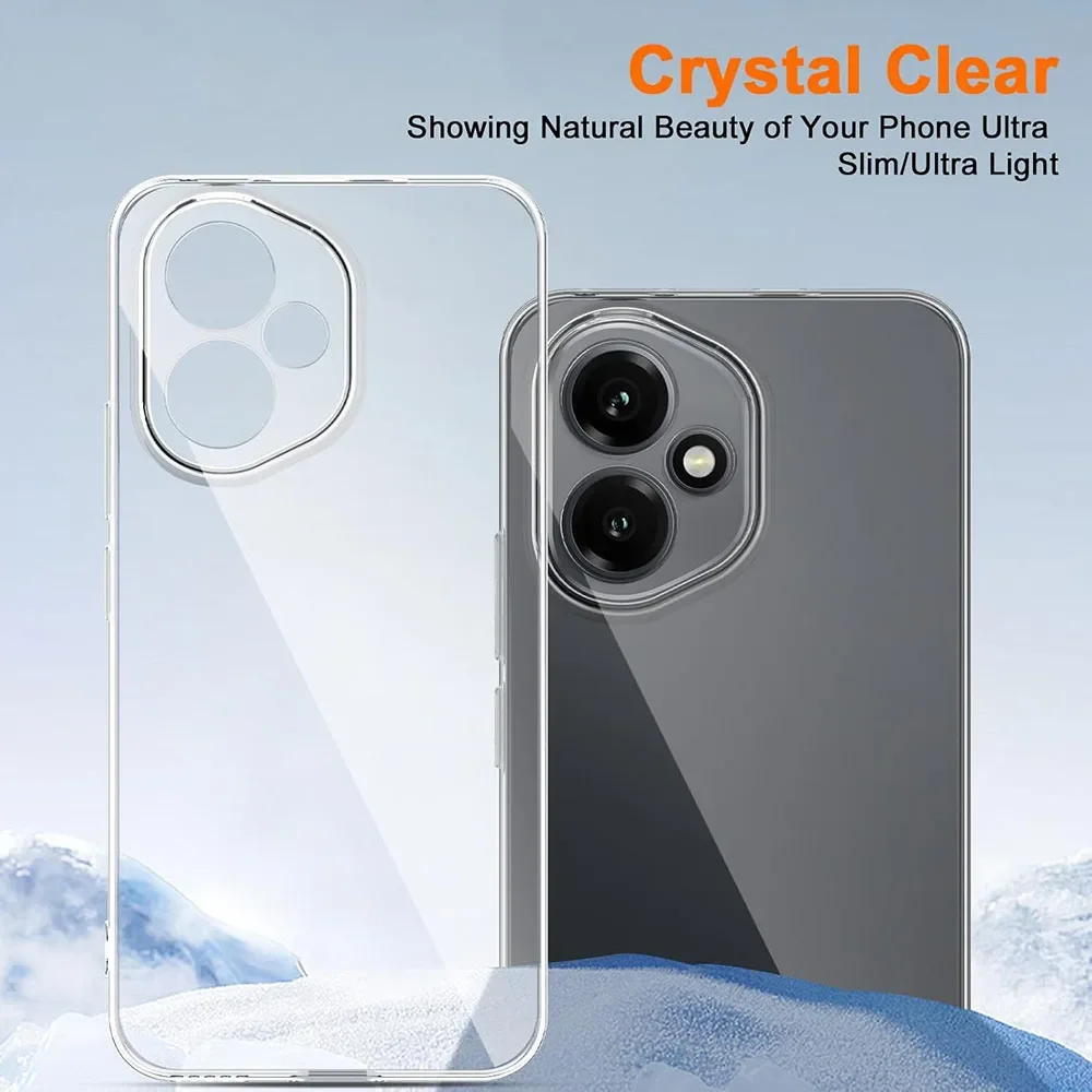 

Ultra Thin Silicone Soft Case For Huawei Honor 400 200 90 70 50 Lite Pro 5g Clear Transparent Back Cover Slim Shockproof Shell
