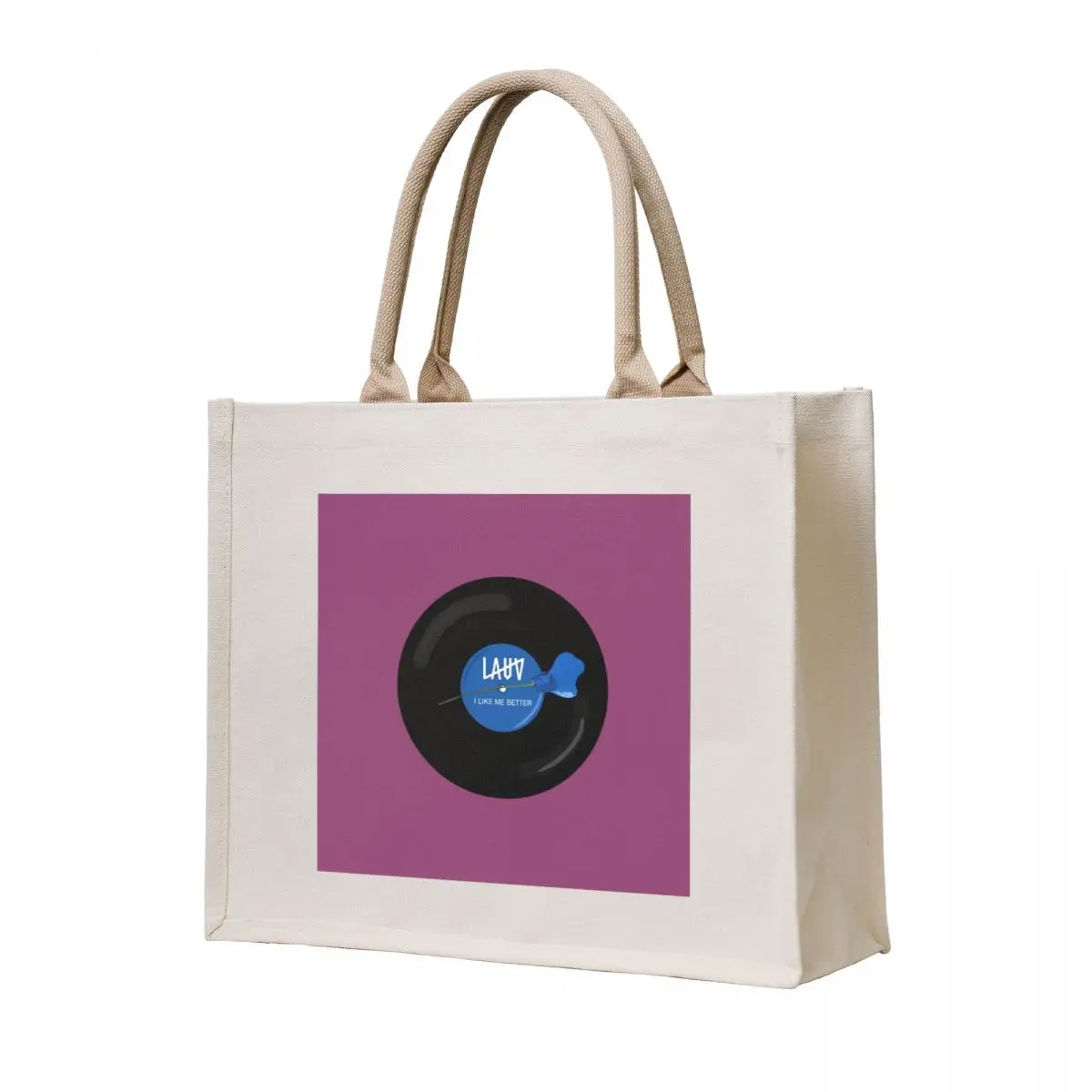 

i like me better lauv vinyl Long \t Tote Bag shopper bag woman Cloth bag Shopper handbag personalized tote