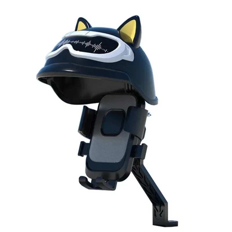 

For Smartphone Stand Bicycle Motorcycle Phone Holder 360° Rotation Sunscreen Rainproof Outdoor Cycling Navigation Mount