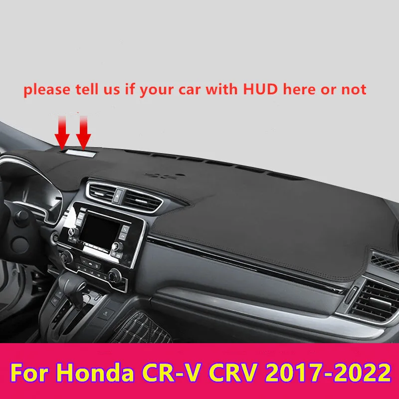 

For Honda CR-V CRV 2017-2022 Leather Car Dashboard Cover Dash Protector Mat