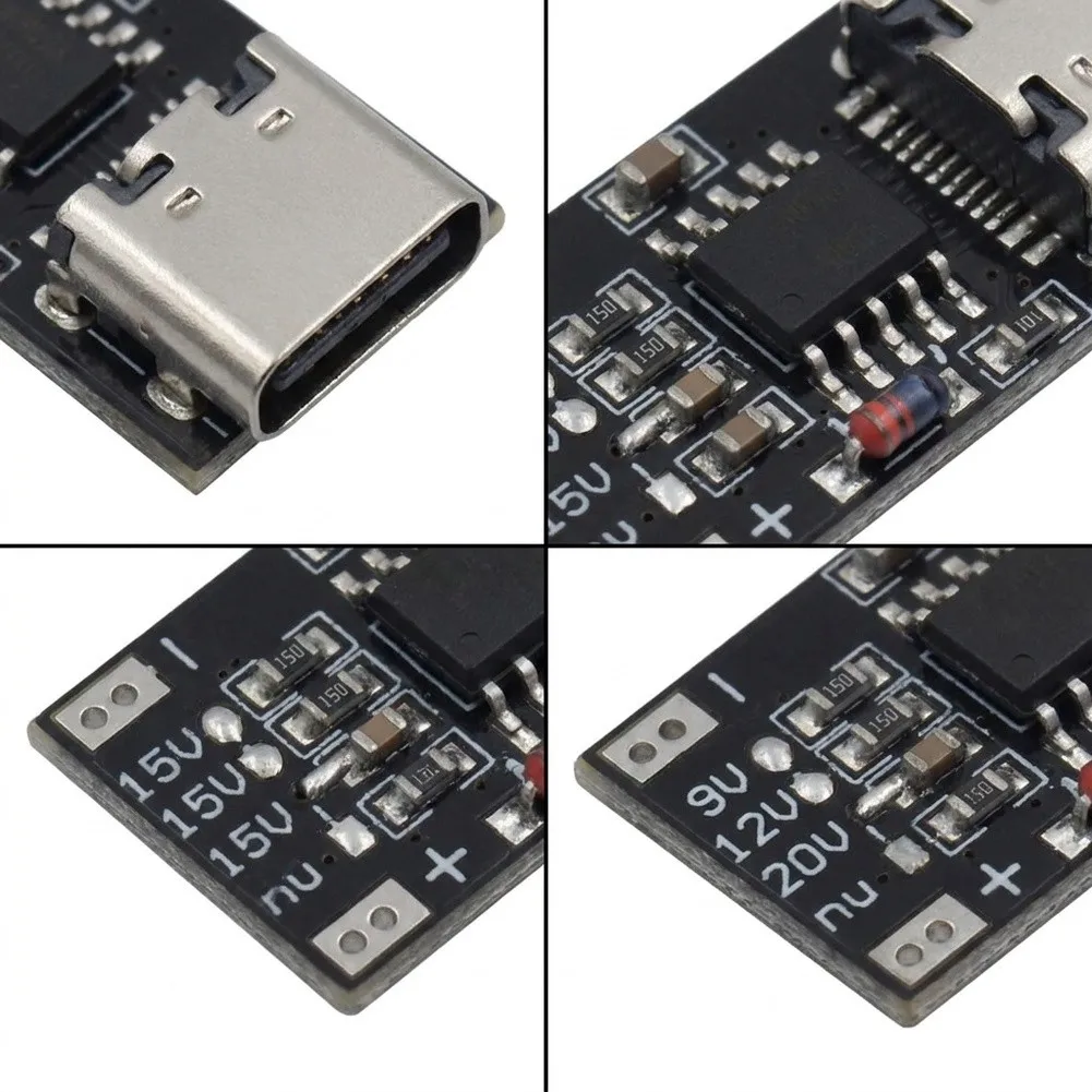 10pcs Voltage Selection Trigger Module for PD QC Chargers Output 9V 12V 15V 20V 5A DC Power Supply for Routers Modems