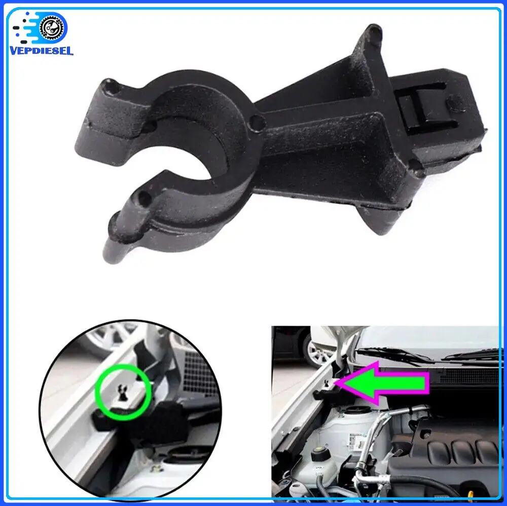 OE65722EB300 Navara Pathfinder R51 Hood Bonnet Support Rod Clamp Clip For Nissan Qashqai Dualis J10 Auto Fastener & Clip