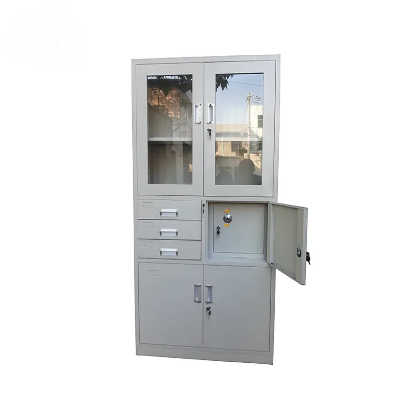 

Factory Price KD Locking Office Storage Steel File Cabinet With 3 Drawers