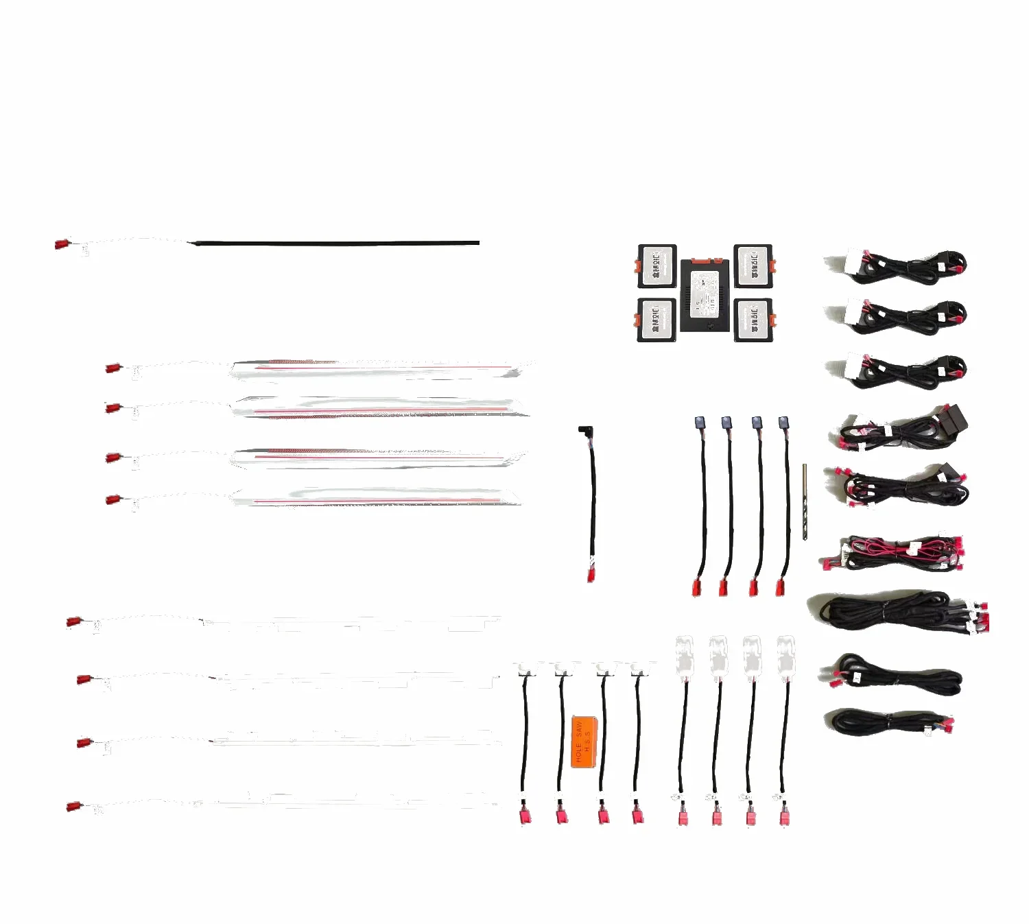 Auto Lighting System LED Multi Colors Car Atmosphere Light Ambient Lights for Audi A3 2021 2022 2023!