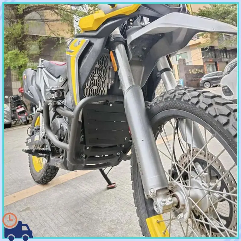 Motorcycle Engine Cover Fan Protector Crap Flap Radiator Guard Component For Loncin VOGE 300 Rally 300 GY RALLY300