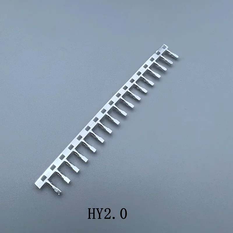 100PCS HY2.0mm Reed 2.0mm Pitch Connector Crimping Terminal Cold Terminal Wiring Compression Spring Terminal