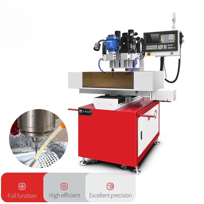 آلة حفر أنابيب الصلب الألومنيوم الأوتوماتيكية عالية السرعة معالجة دقيقة للمعادن آلة الحفر والتنصت باستخدام الحاسب الآلي الصغيرة #1
