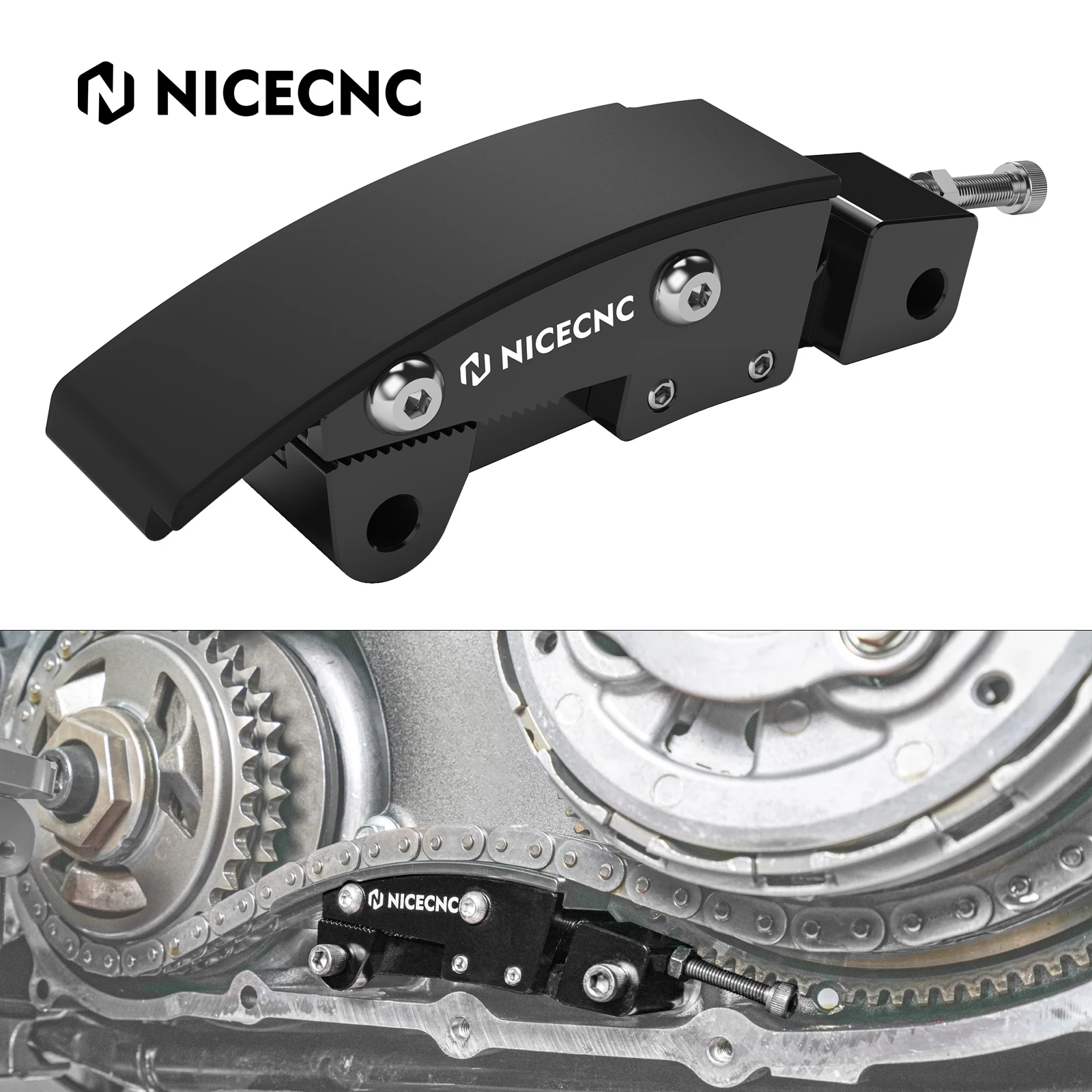 

36500075 Manual Primary Chain Tensioner for Harley Road King/Special Street Glide/Special CVO Ultra Limited Ultra Limited/Low