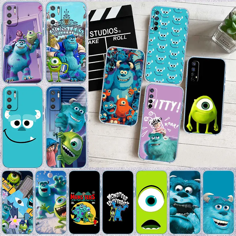 Capa de Telefone Transparente ED30 Monsters Inc Sullivan para LG K22 K30 K40 K40S K41 K42 K50 K50S K51 K51S K52 K61 K62 K71 K92 Q61