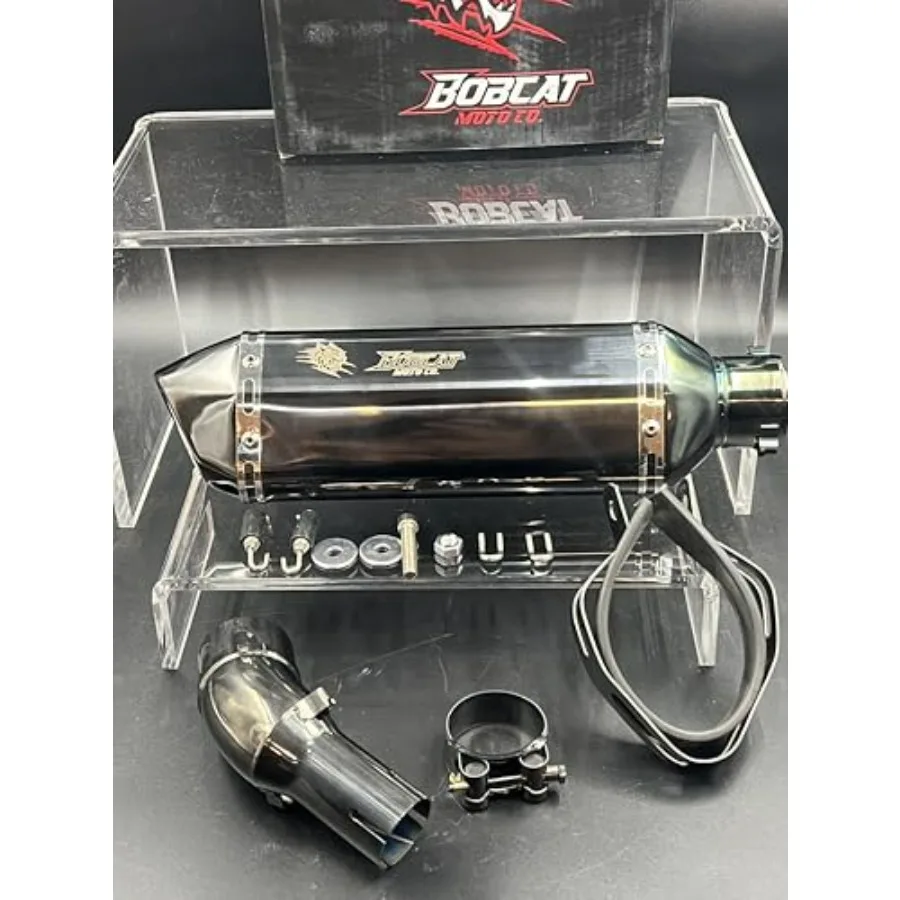 

Muffler Exhaust Mid Pipe Kit for YZF-R3 MT-03 2015-2025 Slip On Stainless Steel Black Performance Upgrade