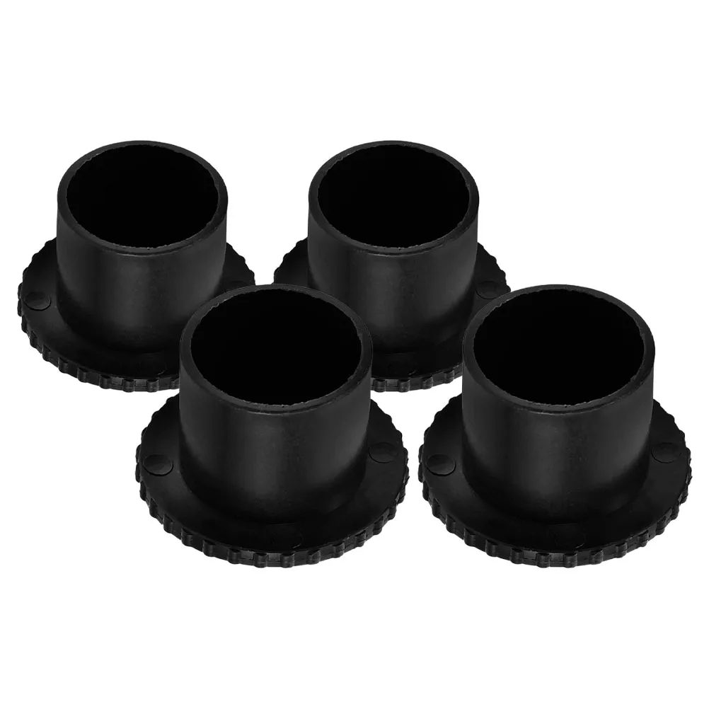 

4pcs Plastic Clothes Rack End Caps Universal PP Material Easy Install Multifunctional Stabilizing Cap for Drying Racks