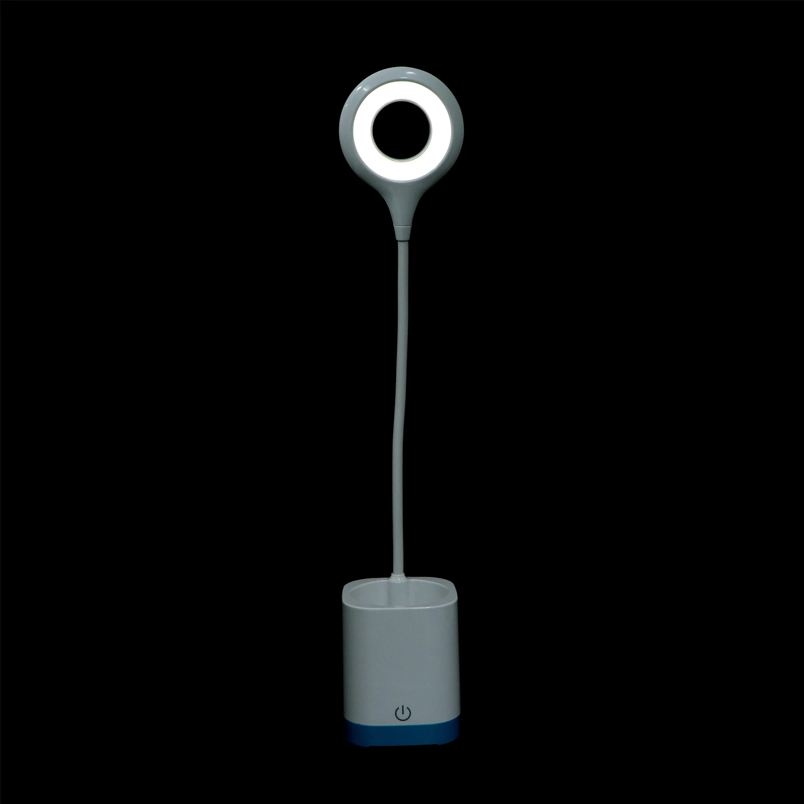 

1 Set Led Desk Lamp Touch Control Dimmable Reading Light With Pen Holder Usb Charging Dorm Table Lamp For Office Bedroom Study