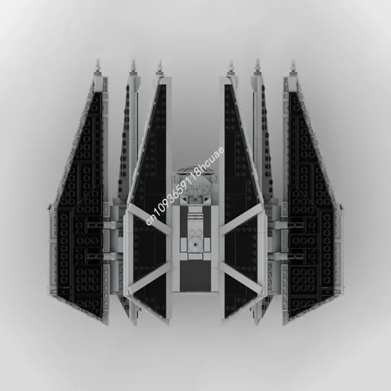 991 個スターバトル TIE ディフェンダー宇宙船モデル Moc ビルディングブロックスタッキングレンガクリエイティブおもちゃ子供ギフト Diy 教育