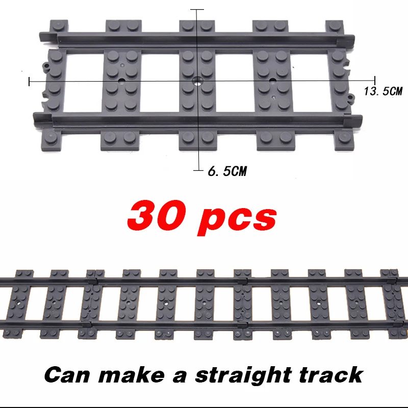NIEUWE stadstreinen flexibele tracks zachte rechte gebogen rails schakelaar bouwsteen creatieve modellen spoorwegen speelgoed voor kinderen geschenken