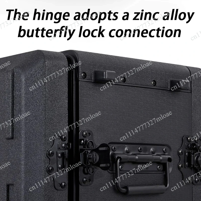New PE plastic plastic air box digital power amplifier receiver wireless microphone 3U4U air box portable cabinet