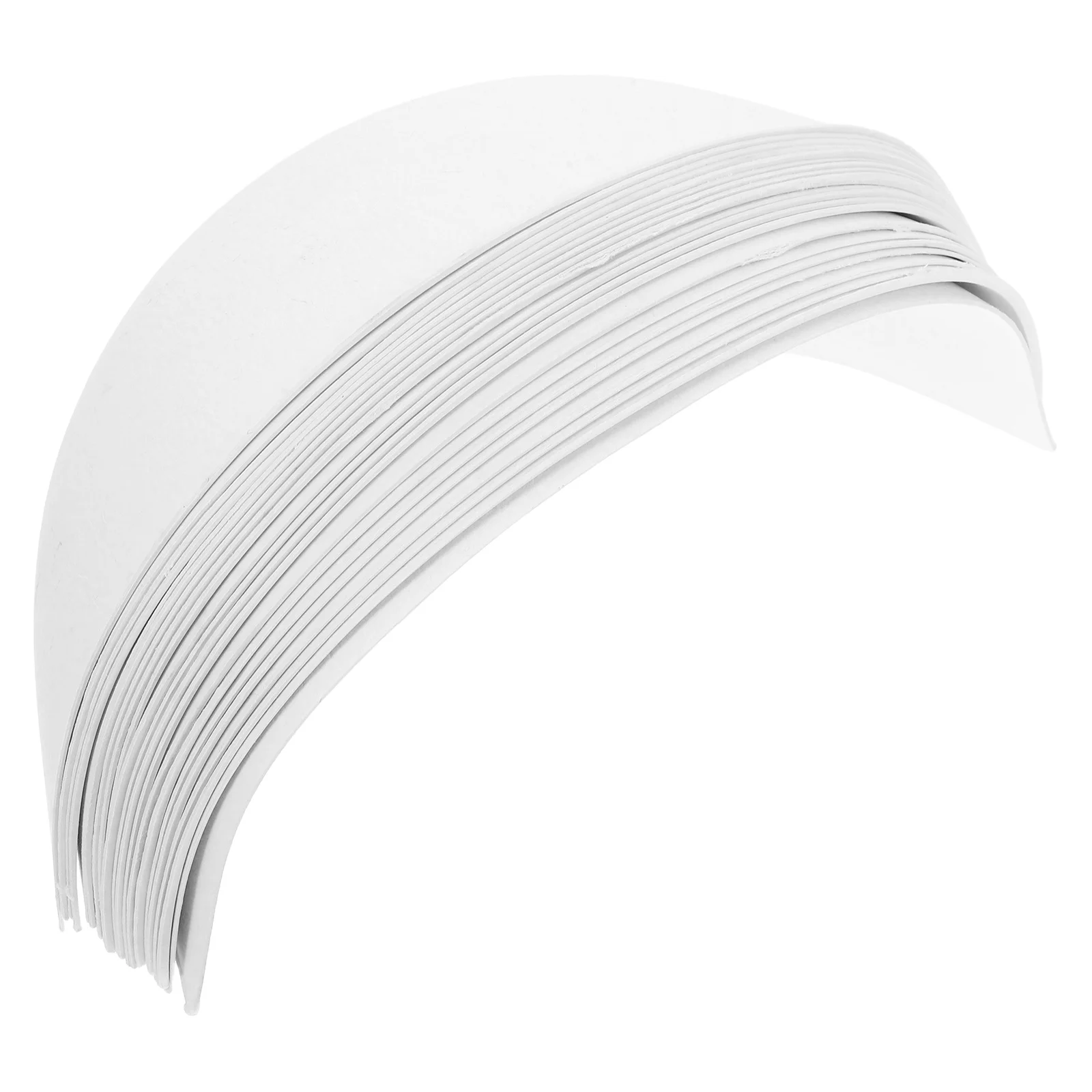 

20Pcs Baseball Cap Inserts White Paper Crown Shaper Hat Inner Support Replacement Liner Sweat Absorber Compatible with Baseball