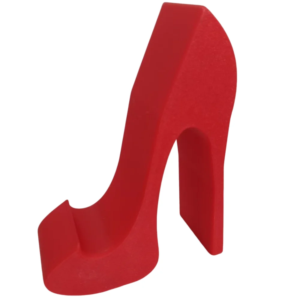 

3D Printed High-Heel Phone Stand Creative Universal Desktop Mobile Phone Holder Kawaii Anti-slip Phone Kickstand Watching Videos