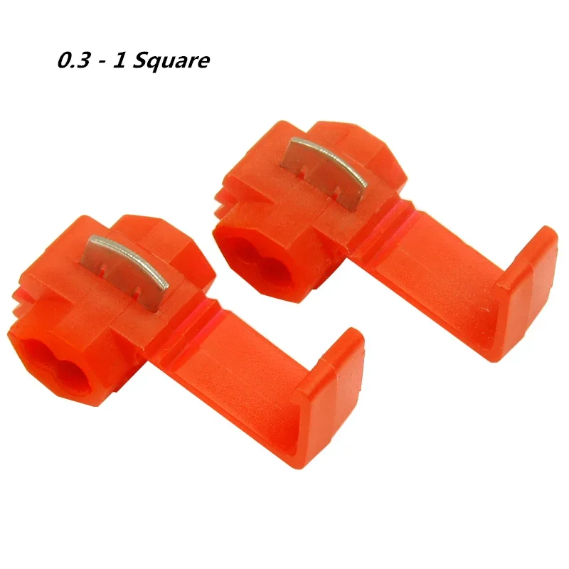 10pcs Fast Wire Connector Cable Crimp Terminal 0.75-2.5 Flat Blue Cable Connector Terminals Electrician Accessories Faston