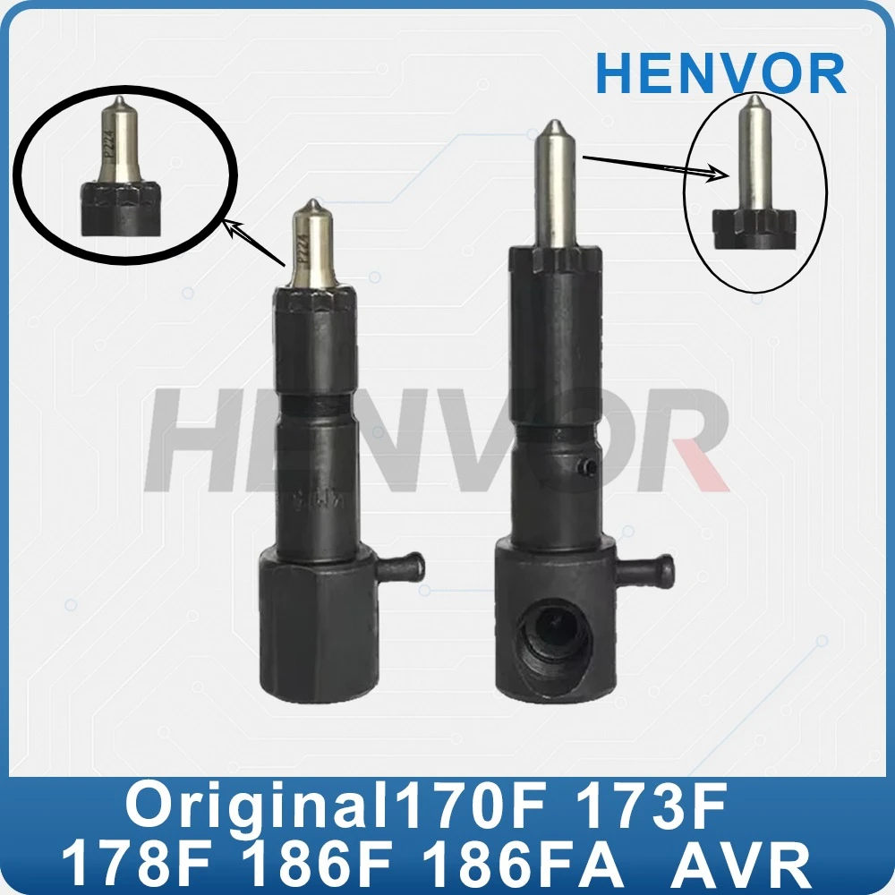 

170F 173F 178F 186F 186FA Diesel Engine Fuel Injector Nozzle, Air-Cooled Micro Tiller Injection Assembly Generator Parts