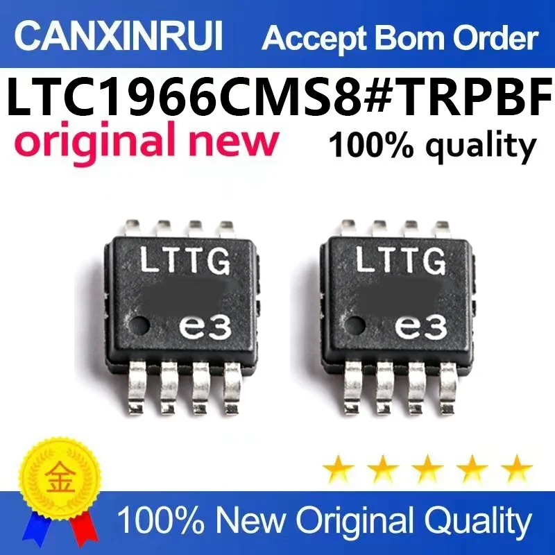 （5pcs-100pcs）Brand new original LTC1966CMS8 # TRPBF SMT MSOP-8 RMS-DC converter silk screen LTTG