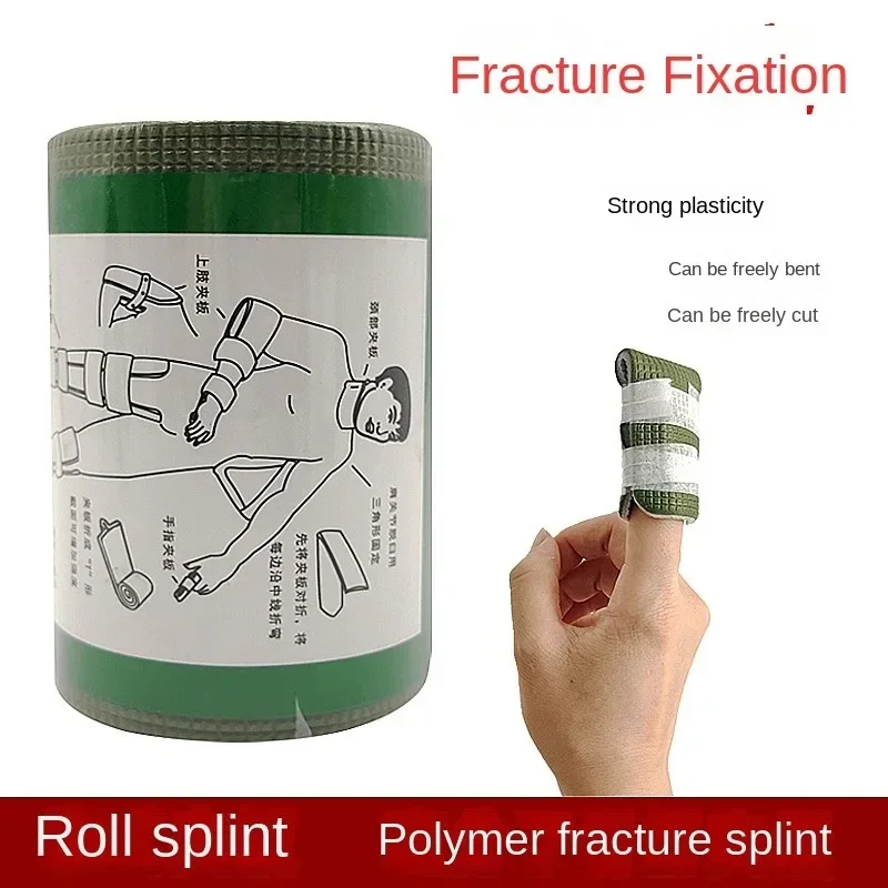 Roll Up Splints Can Shape Polymer Sports Fractures and Fix Them Outdoors They Can Be Trimmed Lucky Cat