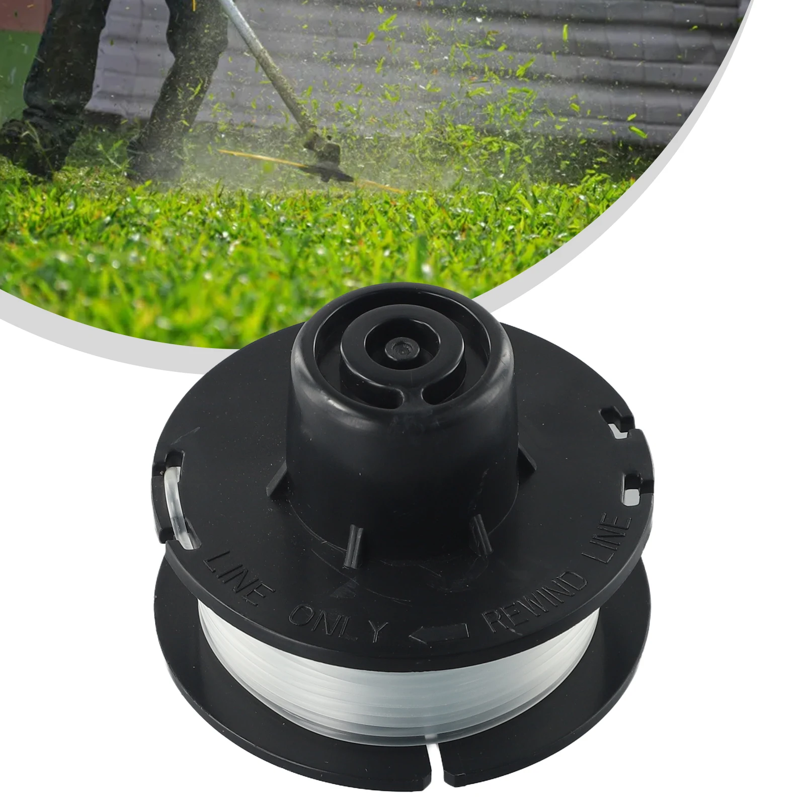 Electric Trimmer Replacement Spool For for 88175 Featuring 30-Foot 0.065-Inch Line Compatible with Wide Model Range