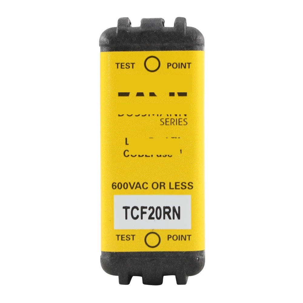 TCF20RN CUBEFuse Time Delay Fuse, 20A 600V, Industrial Cartridge Fuse,  OEM