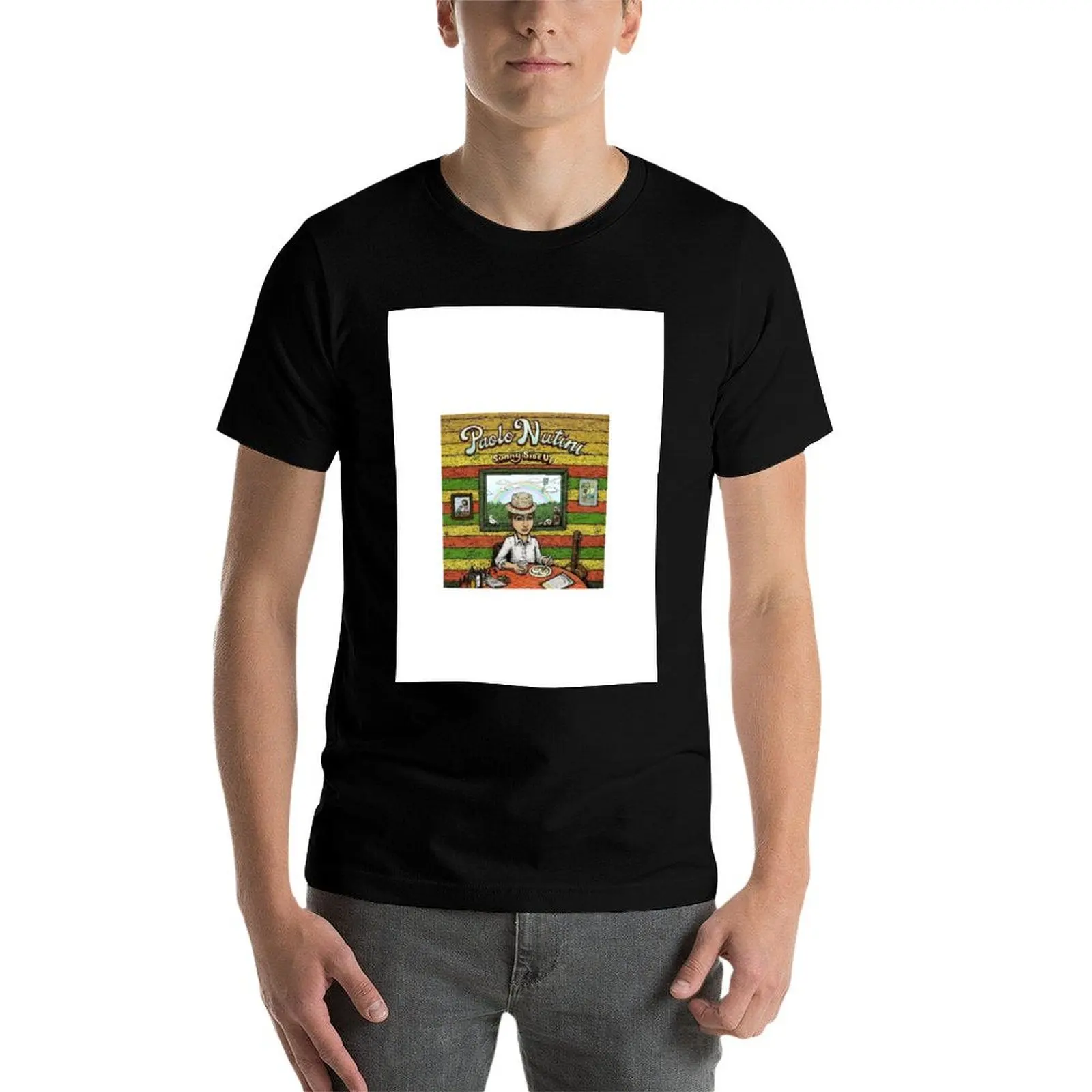 album d_art le plus vendu chanteur auteur-compositeur voix guitare paolo nutini T-Shirt vintage clothes t shirts for men